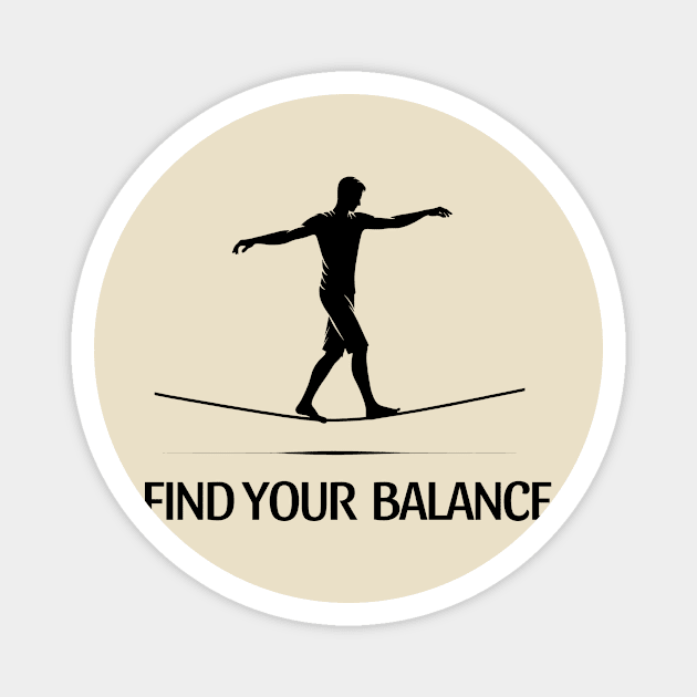 Find your Balance Magnet by Moniato